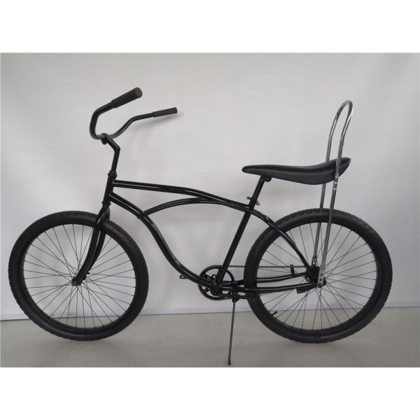 26 Inch 3 Speed Aluminum Rim Beach Cruiser Bicycle for Adult Men Gross Weight 19kg