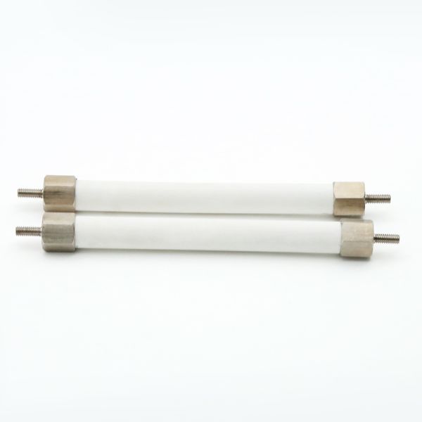 Hexagonal Stainless Steel M4 M5 Bolt Stud 140x12MM 10000V AC DC HV High Voltage Ceramic Fuse For Ozone Generator