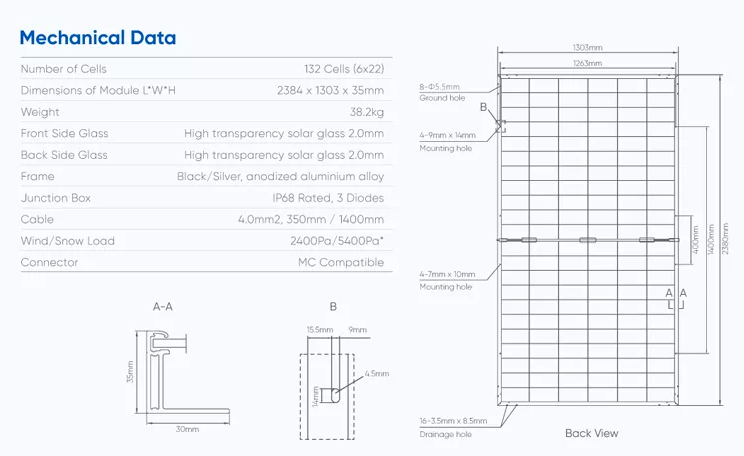тип панель солнечных батарей 680В 685В н Топкон фотогальваническая фотогальваническая