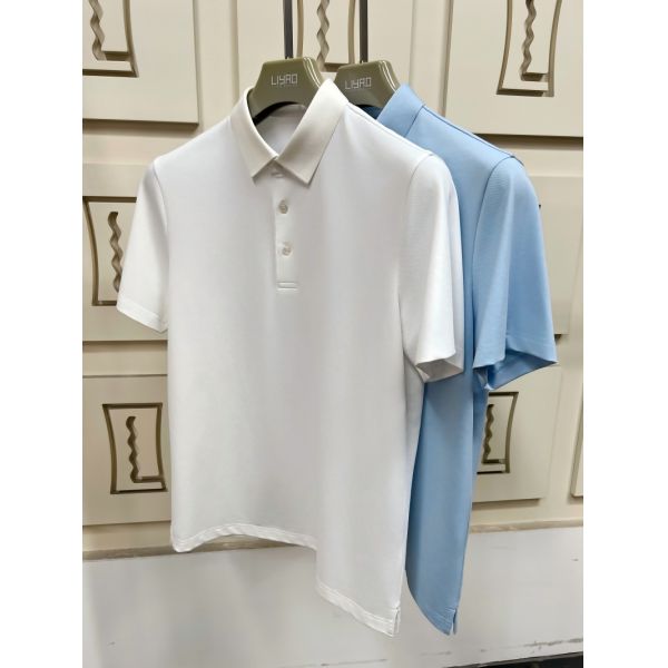 Premium Men Polo Shirts | Minimalist Design,Short Sleeve Soft - Touch Fabric for All Seasons OEM/ODM Men T-shirt Manufacture