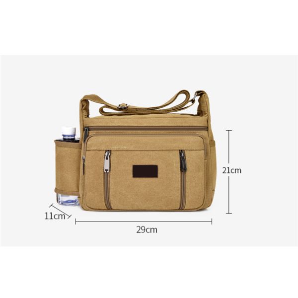 OEM Sympathybag Men's Messenger Bag Casual Crossbody Bag With Bottle Pocket
