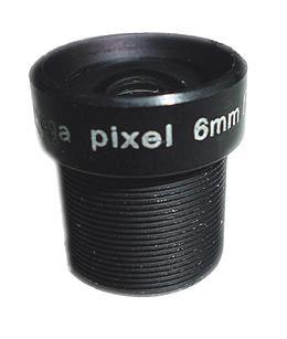 3MP 1/2 6mm F2.0 M12 Mount CCTV IR Board Lens MTV 67.4 Degrees for 1080P 2MP 3MP 4MP 5 Megapixel Analog IP Camera