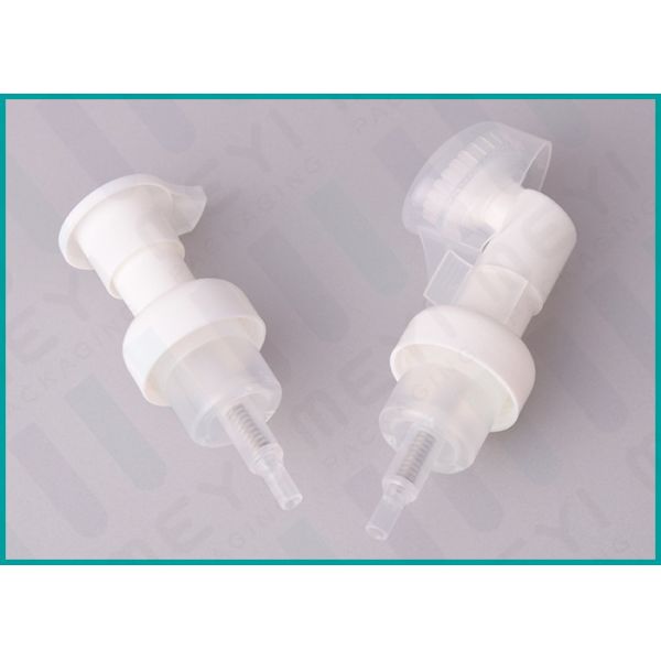 Round White Foam Soap Pump Bottle 30ml Brush Head Shaving Liquid Dispenser