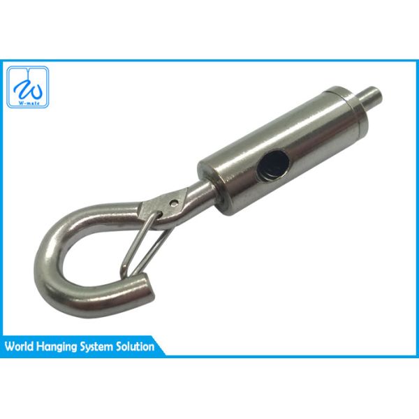 Ganchos de acero de las abrazaderas del 1/16 cable para la suspensión llevada de la luz del panel