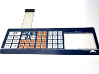 Pocket Layered Graphic LCD Printing Membrane Switch Keyboard For Medical Enclosure