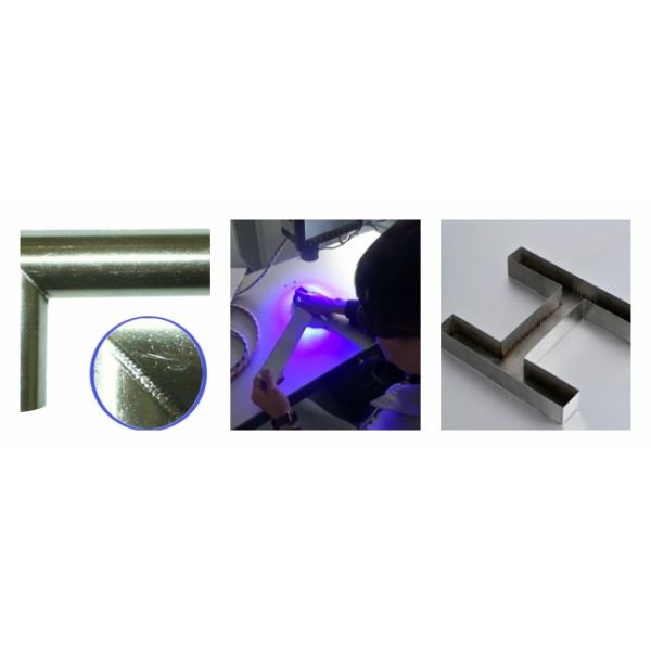 AD Signs Fiber Laser Welding Machine Single Welding Path Gas For Stainless Steel