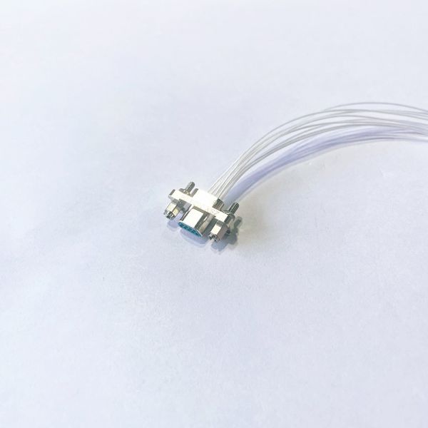 Anti Rotation J30J Connector 1.27mm Pitch Metal Body Micro D Connector for High Density Applications