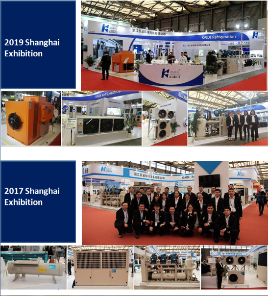 газ ребра 12mm разморозить тип DD блока охладителя испарителя воздушного охладителя холодной комнаты