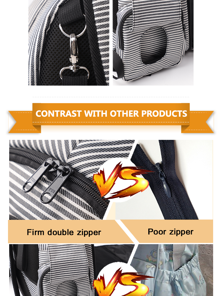 Polyester Diaper Pouch , Fashion Mummy Maternity Nappy Bag Water Resistant