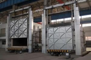 Intelligent trolley type annealing furnace