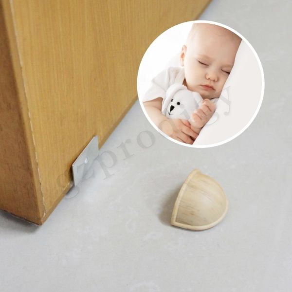 Prodigy Multipurpose ABS Plastic Door Wedge  Nontoxic Plastic Door Stopper Magnet