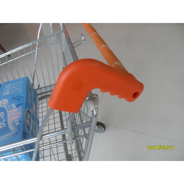 Low Carbon Zinc Plated clear coating Steel UK Shopping Cart 100L