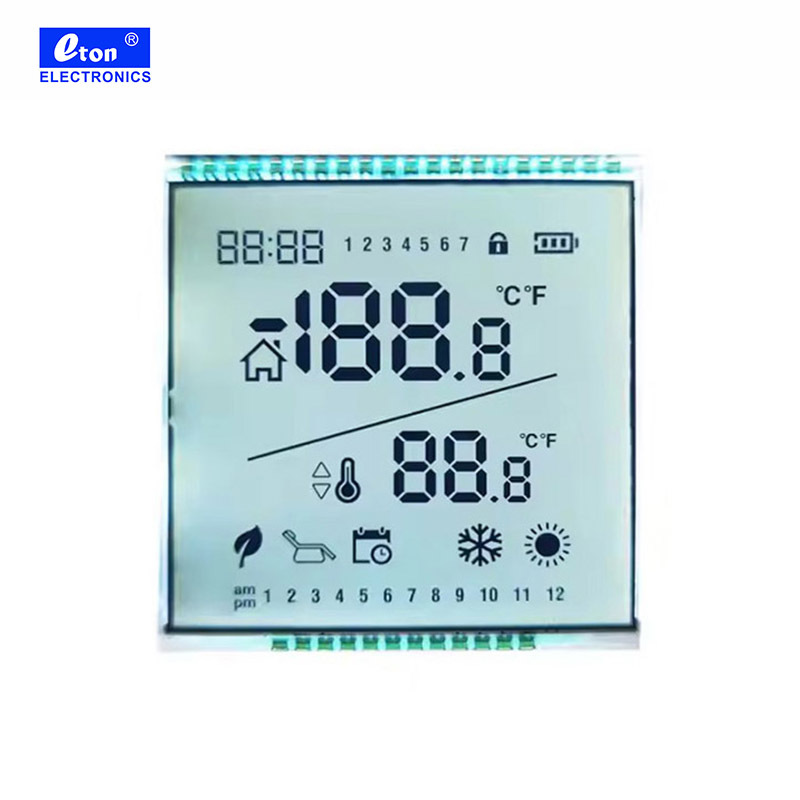 Factory Custom Segment TN Lcd Display Digital Temperature Controller Screen Lcd Display
