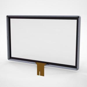 O painel de vidro moderado de superfície de um toque de 32 polegadas estrutura a