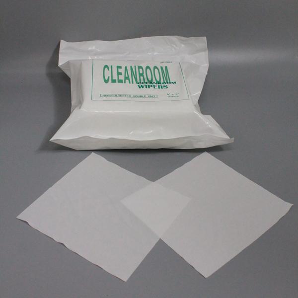 Limpezas secas de limpeza sem fiapos do poliéster descartável da classe 100 de 165gsm Microfiber 9inch