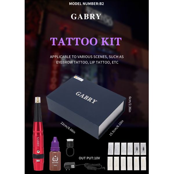 Professional Permanent Makeup Machine Kit Set All-in-One Multi-Functional OEM Tattoo Kits