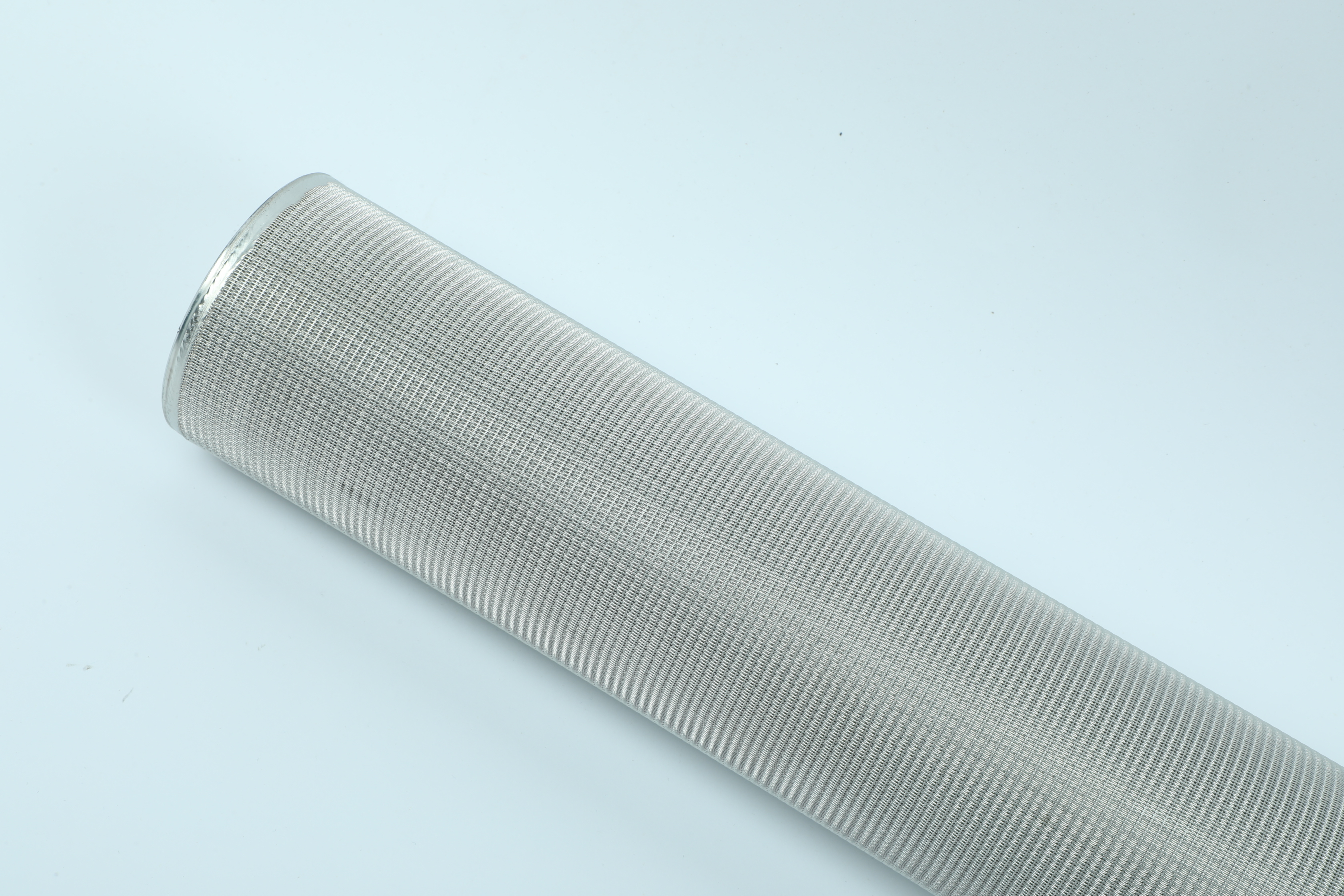 Excellent Particle Interception Sintered Filter Element Uniform Pore Distribution