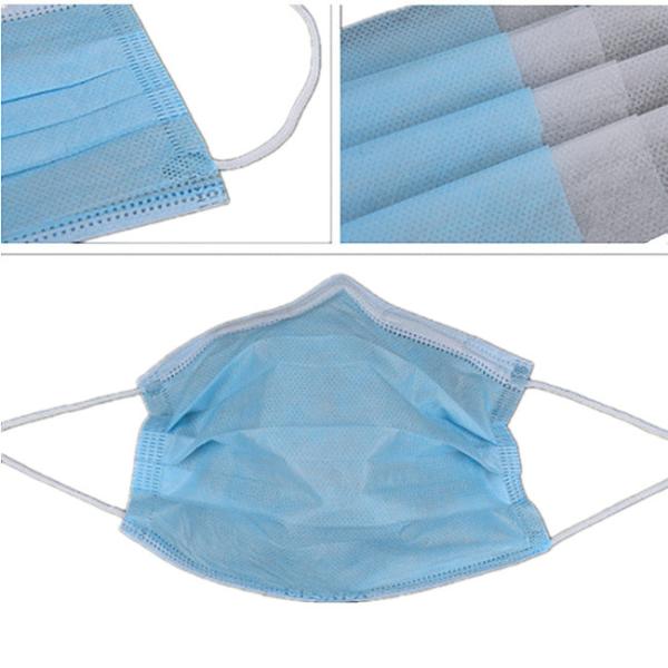 Professional White Disposable Medical Face Mask   FDA ISO CE Certificated