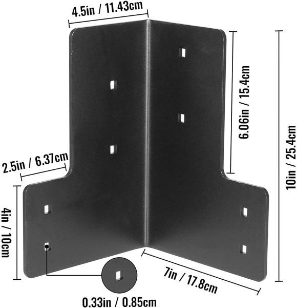 Nonstandard Wood Beam Workbench Brackets 3.54*8.54 Standard or Nonstandard Design