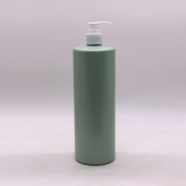 HDPE Collar 1L 1000mL Customized Color Pump/Sprayer Lotion Bottle Shampoo Containers