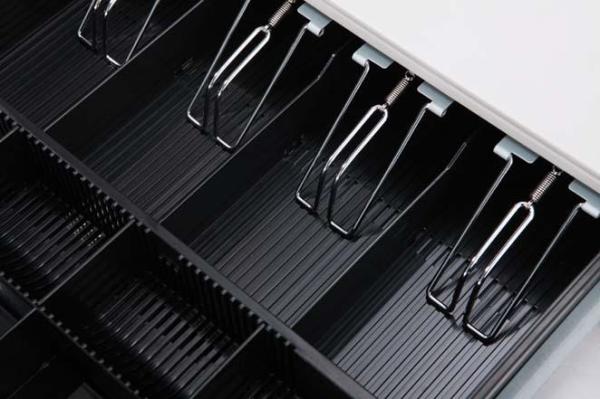 Restaurant Manual Electronic Cash Drawer / Cash Register Money Box 410M