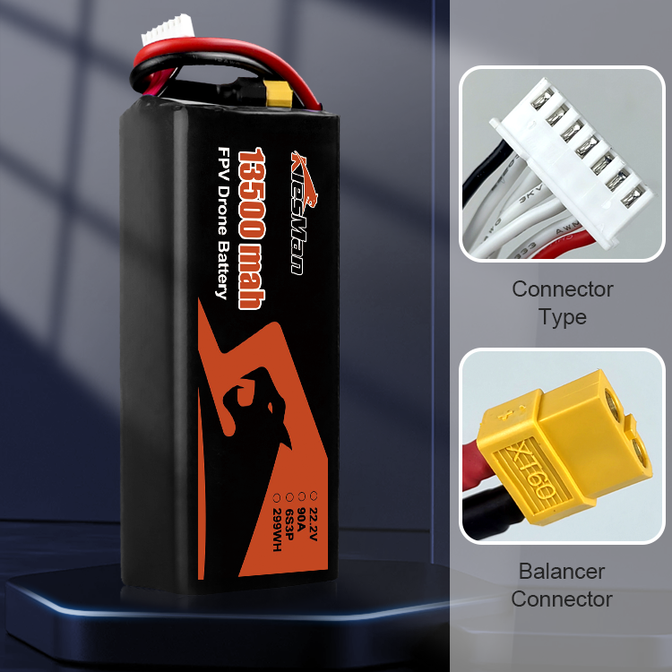 Original  Molicell P45B  6S3P 22.2V 13500mAh fpv  drone batteries for 10inch FPV Drone Batteries