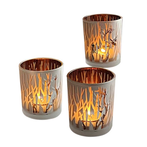 Grosse commande Bouteilles de bougies soufflées par la bouche personnalisées