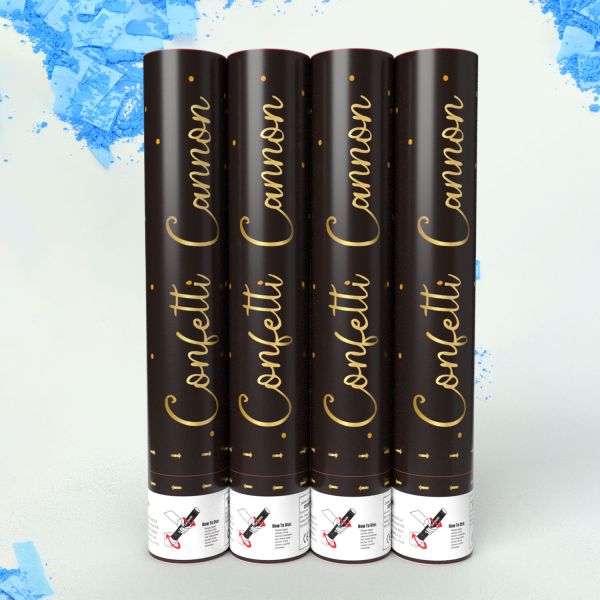 Party Supplies Gender Reveal Confetti Smoke Powder Cannons for Occasion