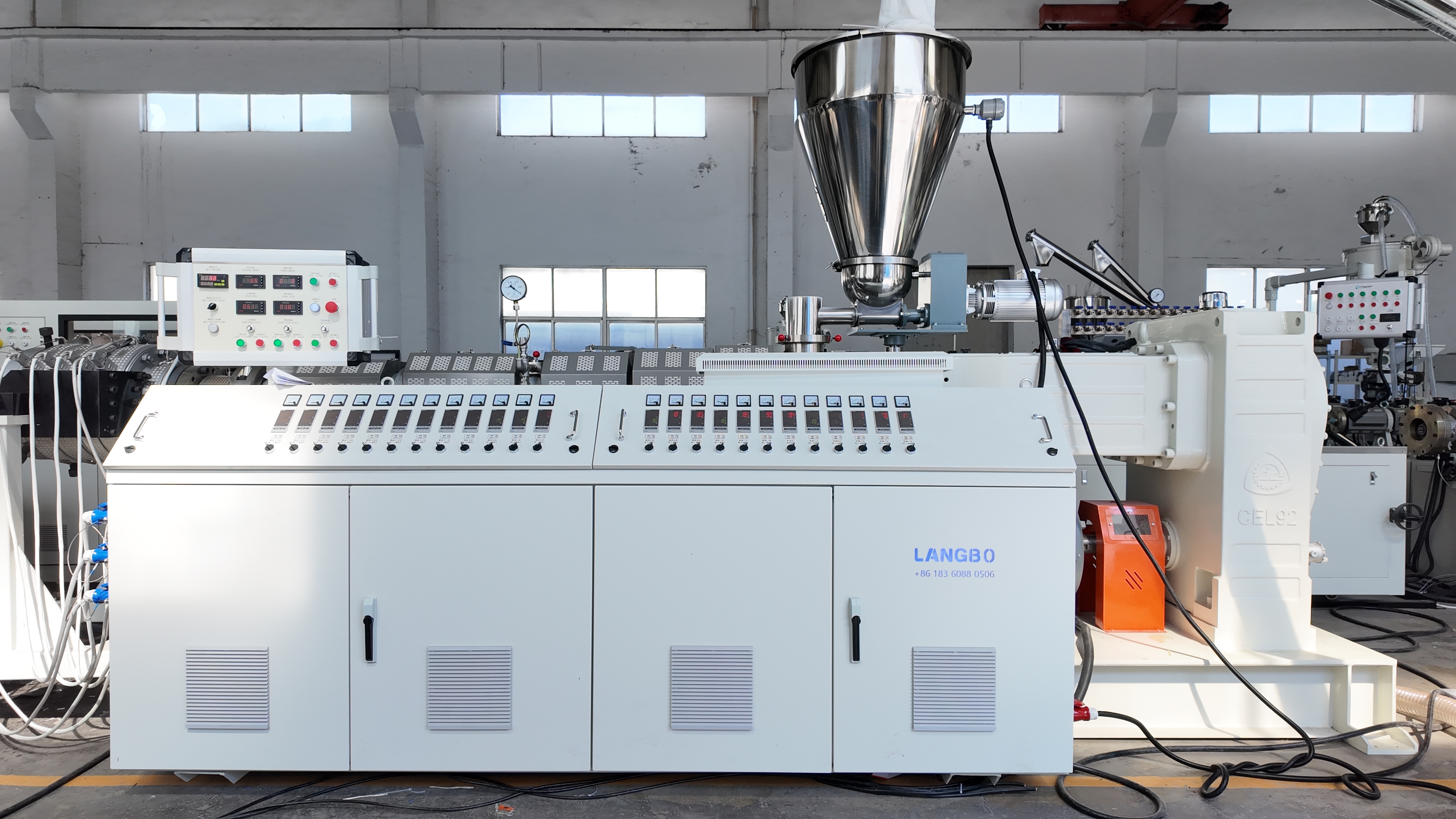 125-400mm High Technology PVC Plastic Pipe UPVC CPVC Plastic Pipe Water Pipe Irrigation Pipe Making Machine