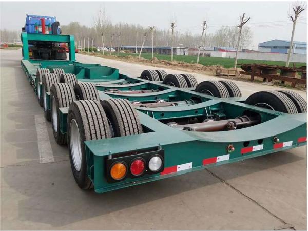 Secure And Durable ABS Brake Skeleton Container Semi Trailer With 4/12 Twist Locks
