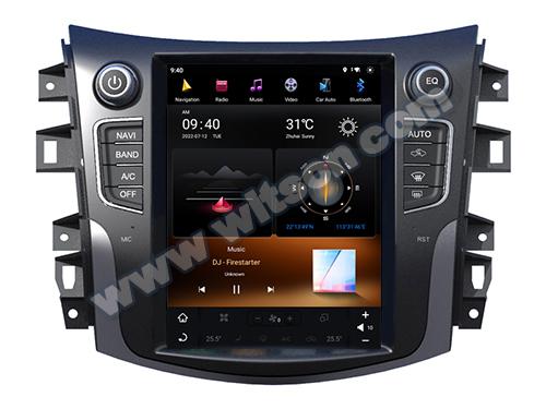 9,7 tela vertical de Tesla Android da tela para o estéreo 2017-2022 do carro de Nissan Navara Terra NP300