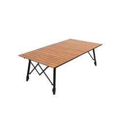 Adjustable Height Aluminum Camping Table 43-64cm 30kg Load