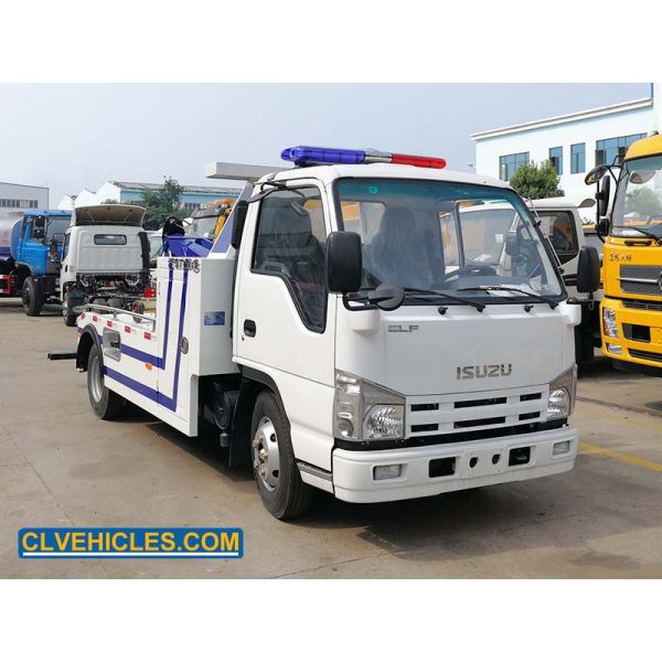 ISUZU 100P 98hp Wrecker Tow Trucks 3 Ton Integrated Type
