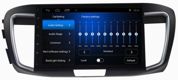 Ouchuangbo car video multimedia player android 8.1 for Honda Accord 9 (2.0 Low) with gps navigation  MP3 MP4 SWC
