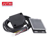 Sensor de fotocélulas infrarrojas reflectantes de 7 m protegido contra los rayos UV para puertas corredizas automáticas