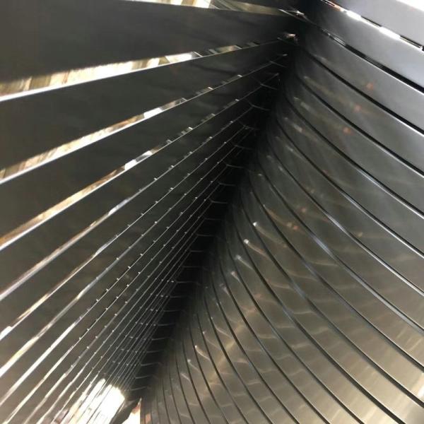 304L Metal Stainless Steel Flat Trim Strips 201 304 Customized Sizes