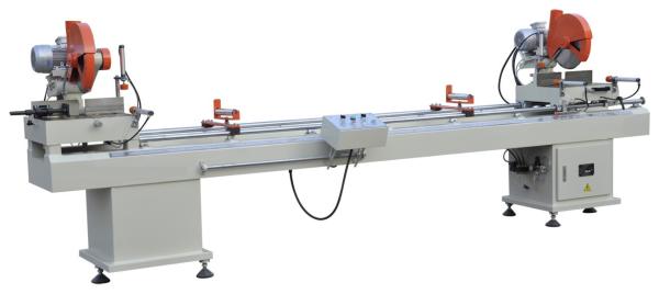 Double Head Mitre Saw Window and Door Machinery for Aluminum Profile,Aluminum Window Machine
