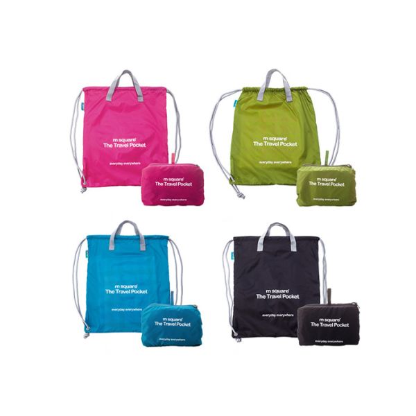 Promotional Printed New Style Folding Drawstring Gym Sports Backpacks