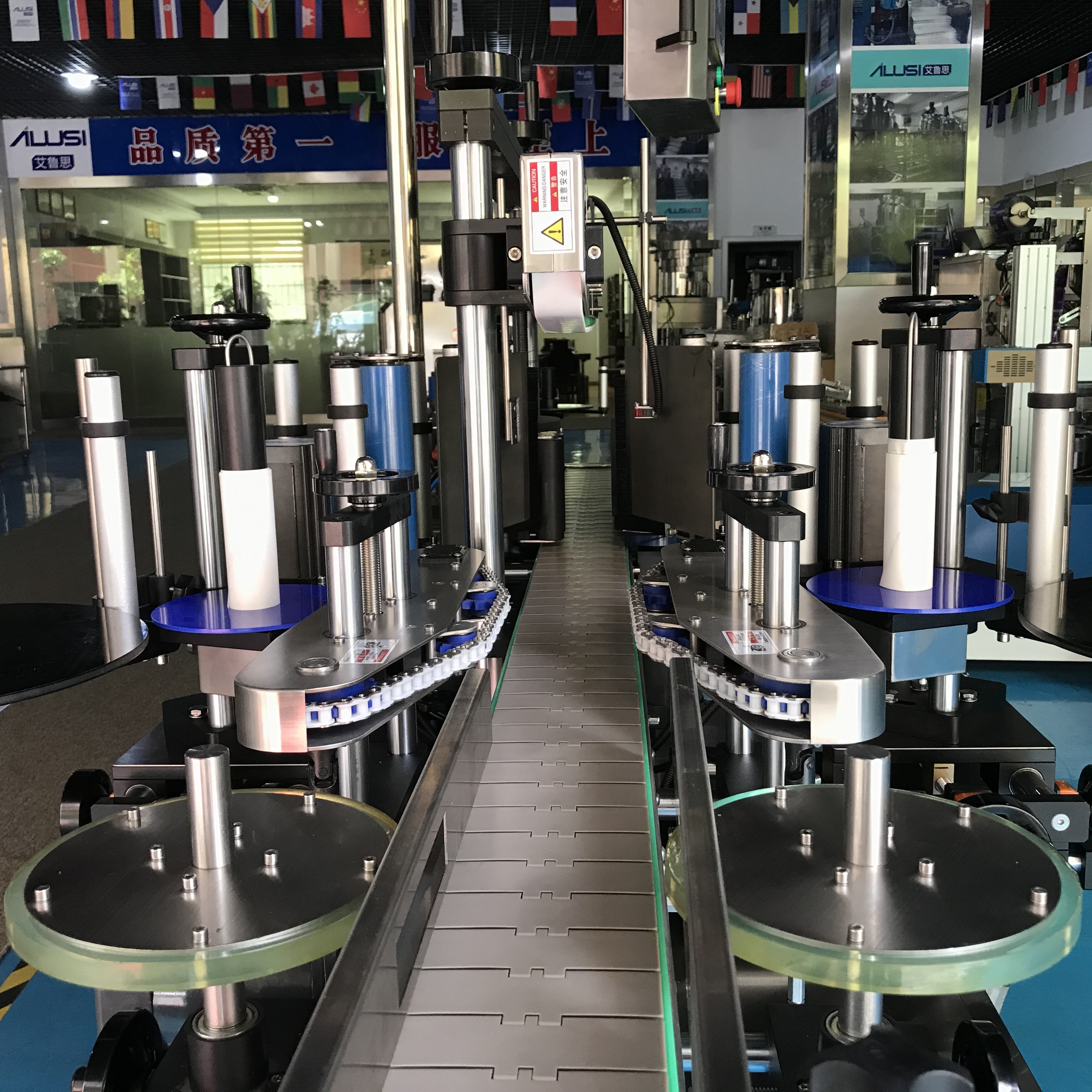 диаметр ярлыка машины для прикрепления этикеток 370mm стикера 380V 50/60HZ роторный
