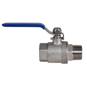 Stainless Steel Ball Valve ,Male to Female, Full Port Valve for Water,Oil and
