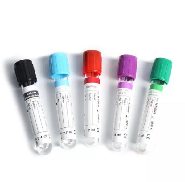 Tubo automático vacuum blood colletion tube médico descartável da coleção do sangue do vácuo