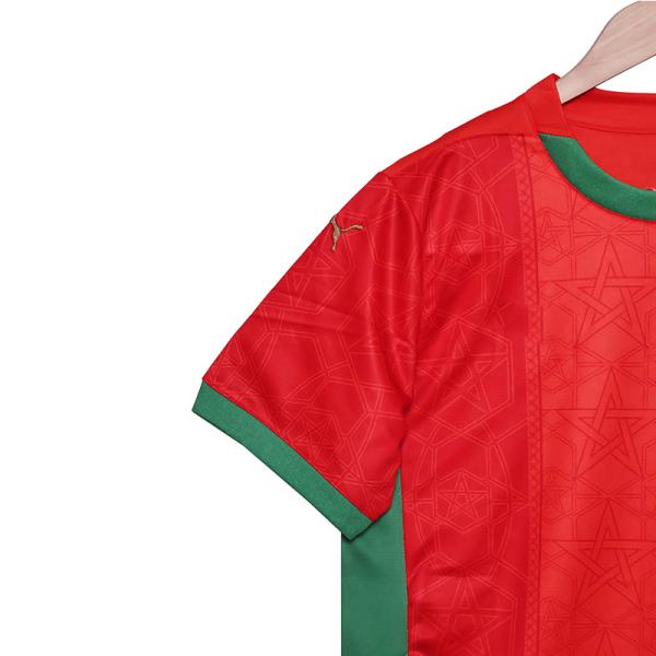 2025-2026 Édition du Maroc Fan Home Jersey Groupe Personnalisation