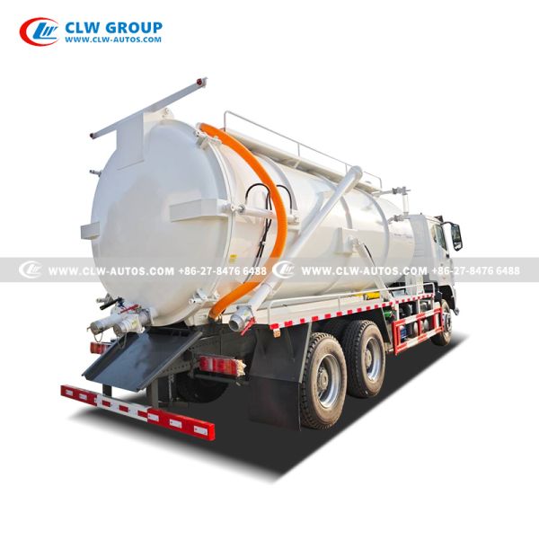 Sinotruk HOWO NX 20m³ Right-Hand Drive Sewage Suction Truck with Corrosion Resistant Vacuum Tanker for Municipal Waste
