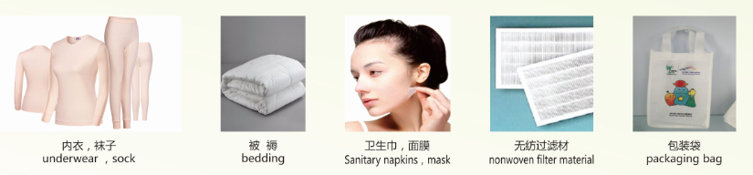 1.5D 38MM Polylactic Acid Fiber Skin-Friendly medical supplies