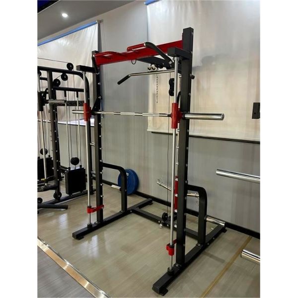 Fitness Training Multi Functional Station for Shoulder Chest Bench Press and Squat Rack