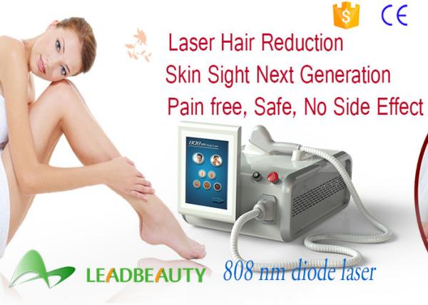 2016 revolutionary most popular in Europe Fast hair removal 808nm diode laser machine