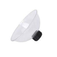 Transparent Acrylic Hood Round Fume Extractor Nozzle CE Certification