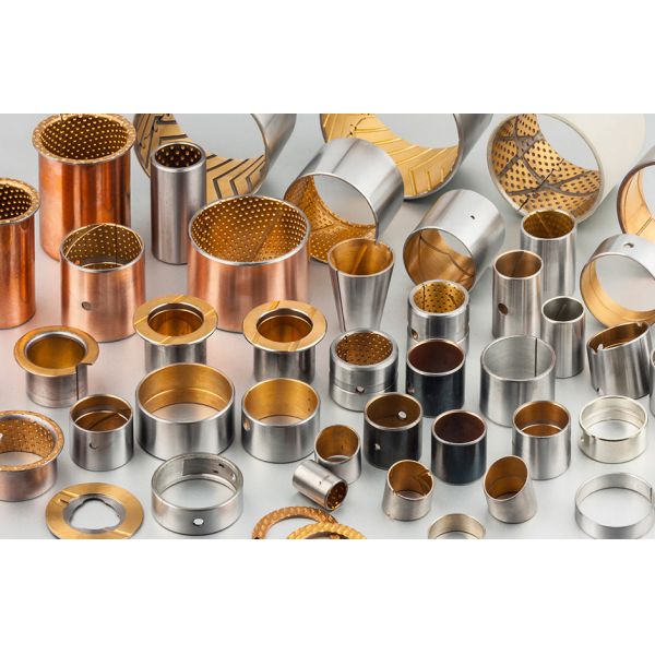 Durable Self - Lubricating Bearings Stainless Steel Bushings Grooved Turbine Flowmeters