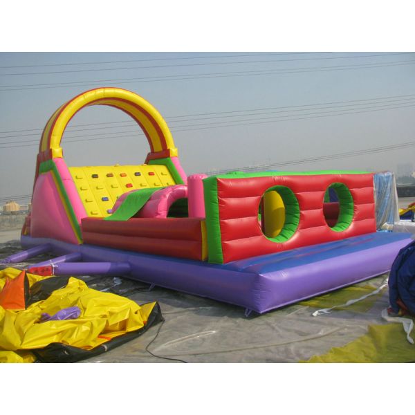 полосы препятствий ИХОБ-001 ПВК 0.55мм раздувные с Варп-527Н Вефт-323.8Н для взрослых