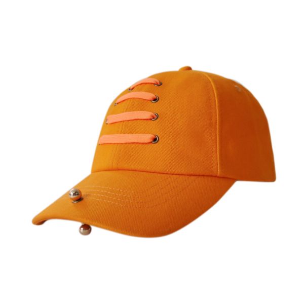Fashion String Decoration Fitted Dad Hats / Personalized Dad Hats Female Use
